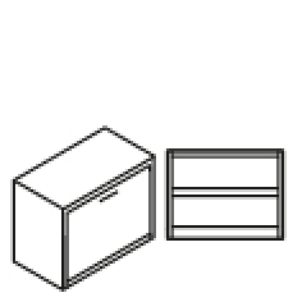 Produktabbildung Nr. 5: Armoire de sécurité sous comptoir, résistance au feu 90 min., HxLxP 630 x 1,100 x 570 mm, 2 rallonges complètes