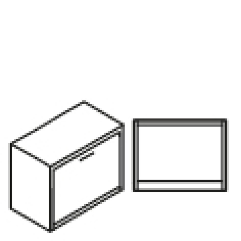 Produktabbildung Nr. 5: Armoire de sécurité sous comptoir, résistance au feu 90 min., HxLxP 630 x 1,100 x 570 mm, 1 extension complète