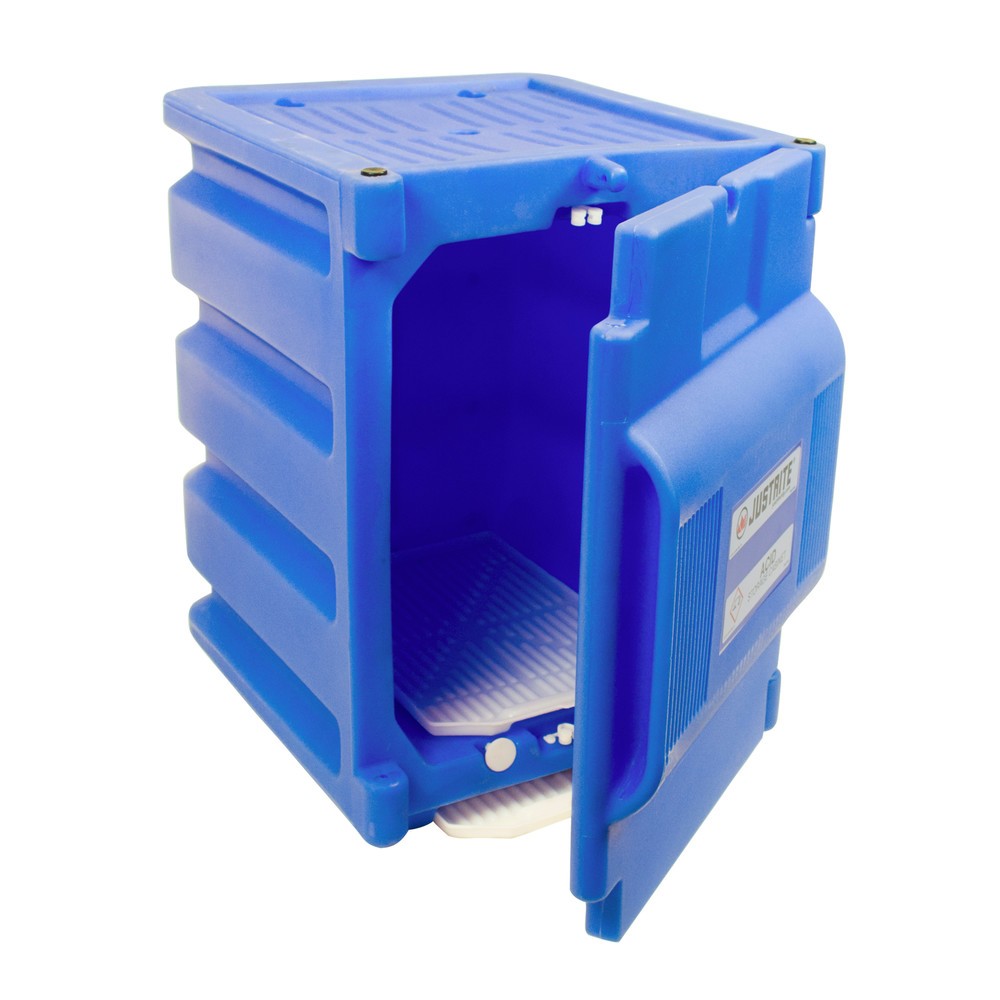 Produktabbildung Nr. 2: Armoire de sécurité Justrite® PE pour produits chimiques corrosifs, HxLxP 500 x 360 x 440 mm, fermeture manuelle
