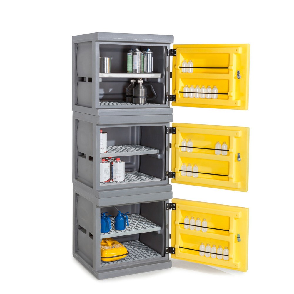 Produktabbildung Nr. 4: Armoire environnementale PolyStore Mini, HxLxP 600 x 610 x 640 mm, 2 grilles galvanisées