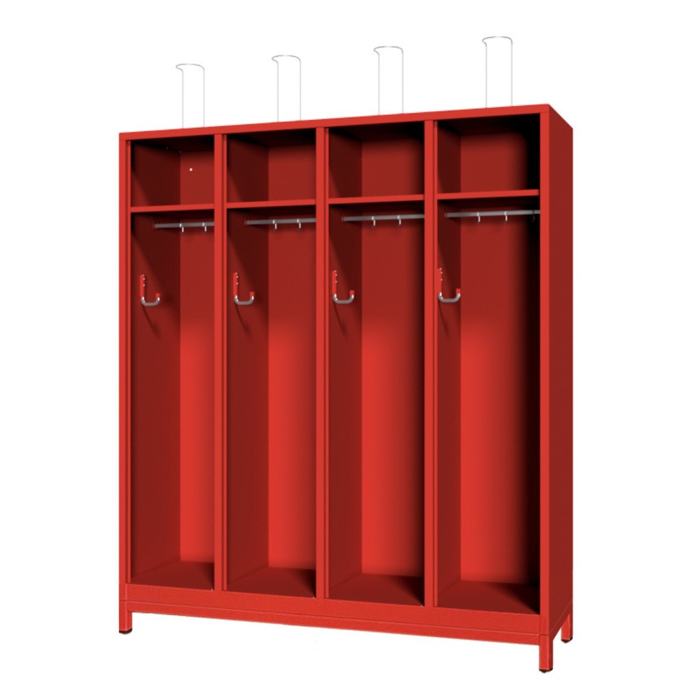 Produktabbildung Nr. 1: Armoire incendie PAVOY avec pieds, H x l x P 1 850 x 1 630 x 500 mm