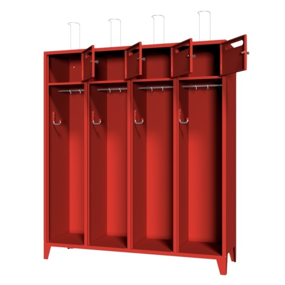 N° de l'image du produit 2 : Armoire incendie PAVOY avec pieds et fente, H x l x P 1 850 x 1 630 x 500 mm
