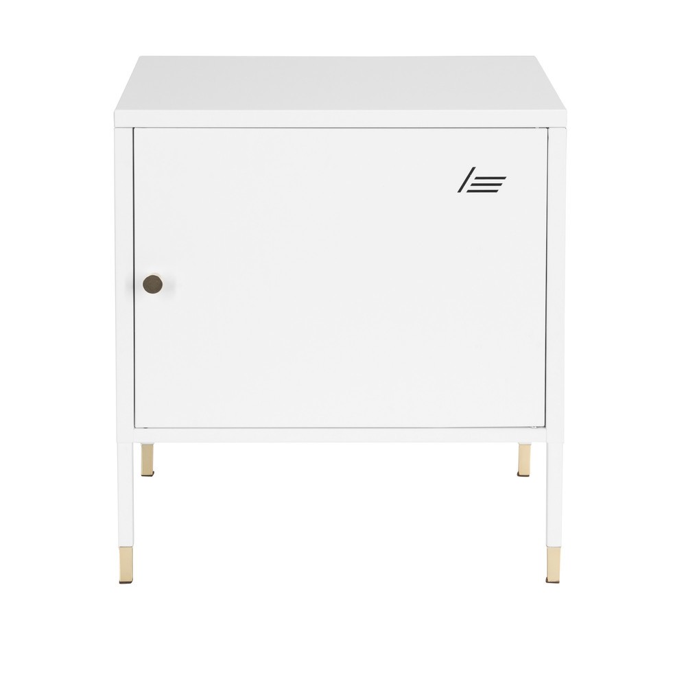 Illustration du produit: Armoire métallique / meuble bas hjh OFFICE UMEO métal, blanc