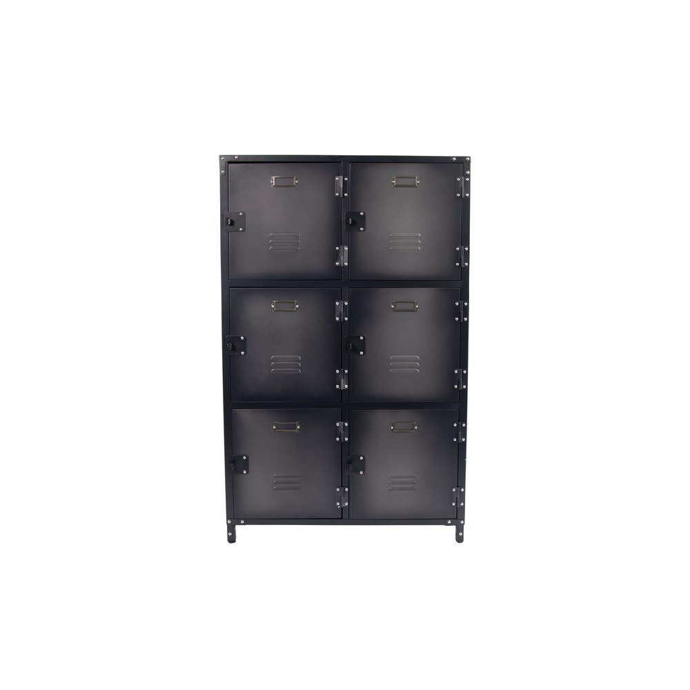 Produktabbildung Nr. 1: Armoire métallique Vintage, 6 compartiments