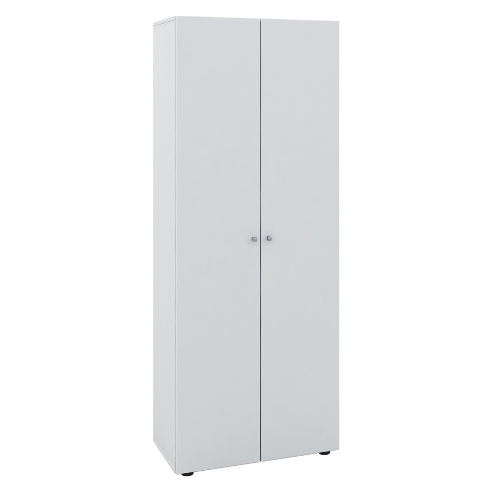 Illustration du produit: Armoire polyvalente Vandol I, avec portes, blanc