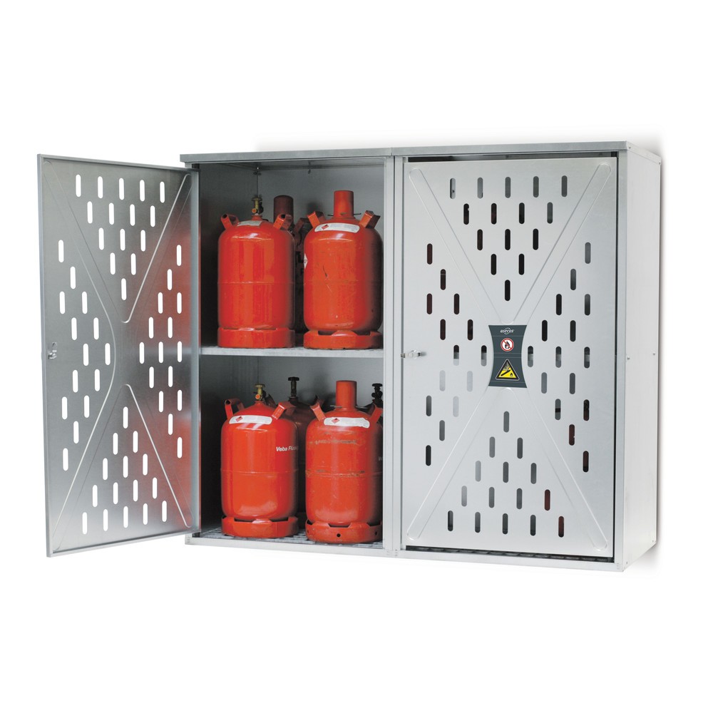 Produktabbildung Nr. 2: Armoire pour bouteilles de gaz propane, 1 porte battante, H x l x P 1.500 x 840 x 690 mm