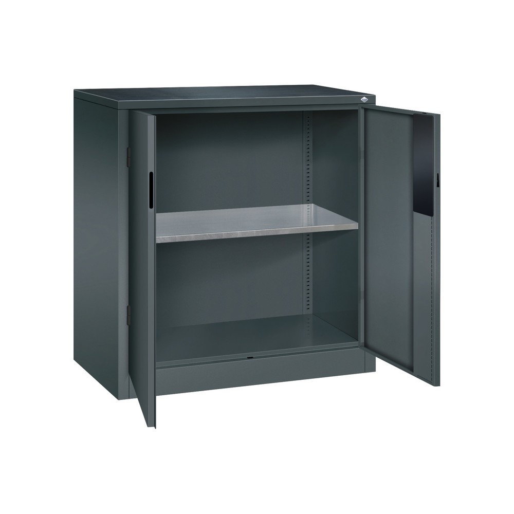 Produktabbildung Nr. 5: Armoire pour charges lourdes C+P avec 1 tablette, H x l x P 1 000 x 930 x 500 mm, gris anthracite, gris anthracite