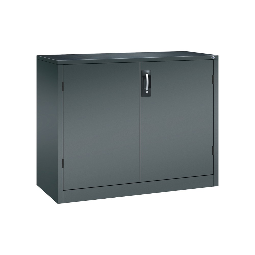 Produktabbildung Nr. 1: Armoire pour charges lourdes C+P avec 1 tablette, H x l x P 1 000 x 1 200 x 500 mm, gris anthracite, gris anthracite