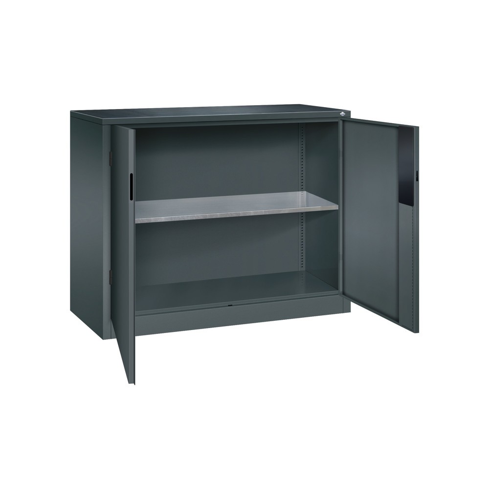 Produktabbildung Nr. 4: Armoire pour charges lourdes C+P avec 1 tablette, H x l x P 1 000 x 1 200 x 500 mm, gris anthracite, gris anthracite