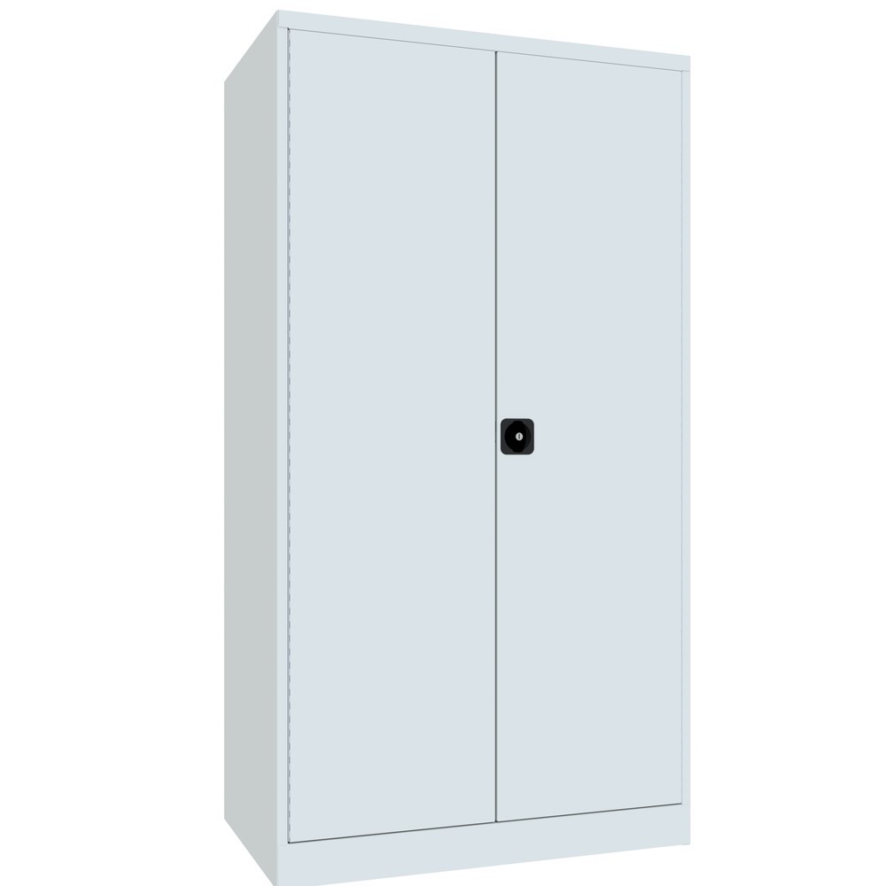 Produktabbildung Nr. 2: Armoire pour charges lourdes PAVOY Premium avec paroi intermédiaire, 8 tablettes, gris clair, gris clair