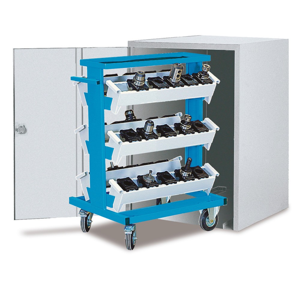 Illustration du produit: Armoire pour chariot d’outils CNC Bedrunka+Hirth, H x l x P 1 019 x 705 x 736 mm