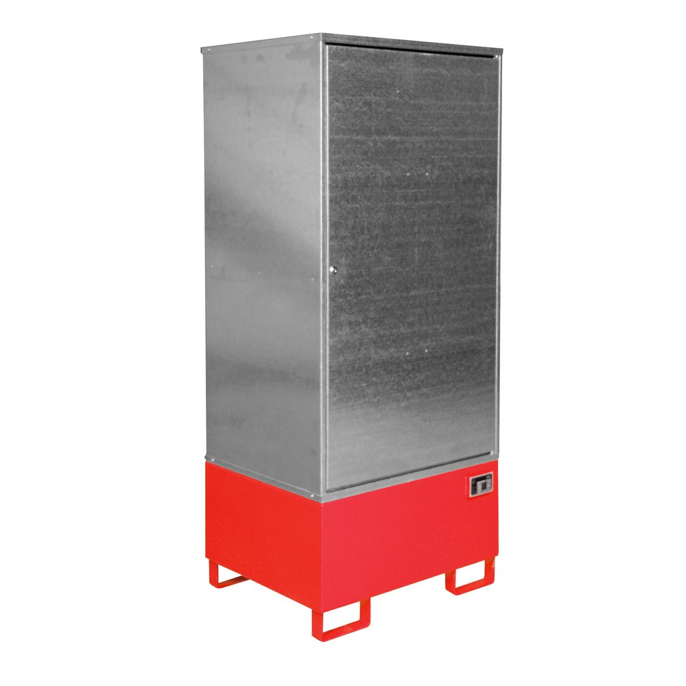Illustration du produit: Armoire pour produits dangereux Bauer® GS-1, peinte, rouge feu