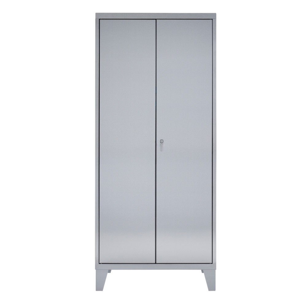 Produktabbildung Nr. 1: Armoire-vestiaire en acier inoxydable, HxlxP 1.850 x 800 x 500 mm, avec pieds