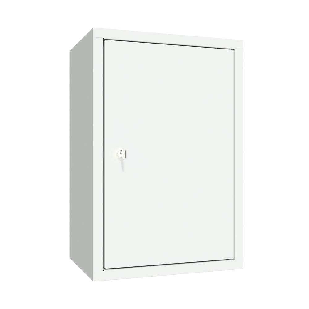 Produktabbildung Nr. 1: Armoire suspendue PAVOY, H x l x P 600 x 400 x 300 mm, paroi arrière perforée, gris clair, gris clair