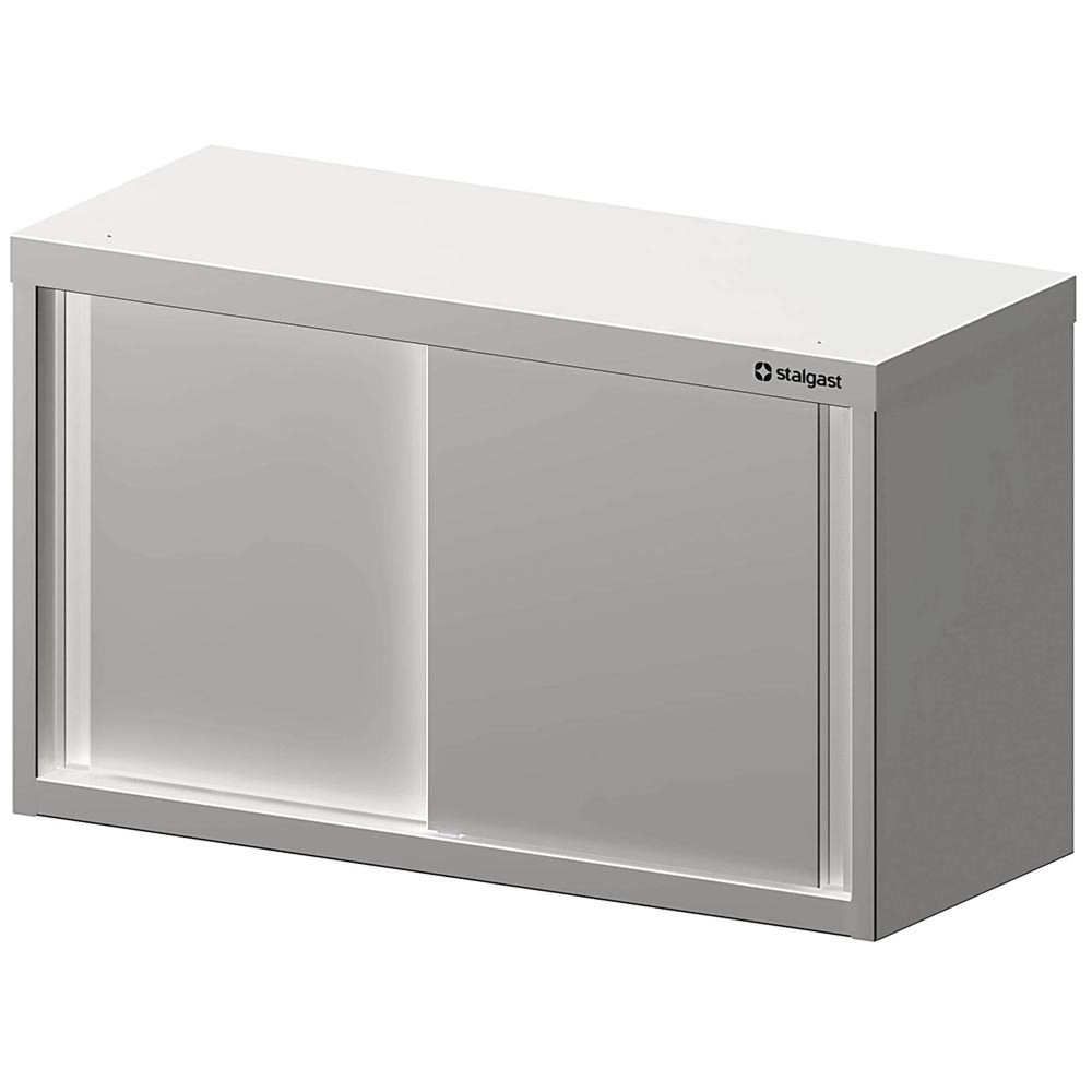 Illustration du produit: Armoire suspendue Stalgast avec portes coulissantes, 900 x 300 x 600 mm, soudée