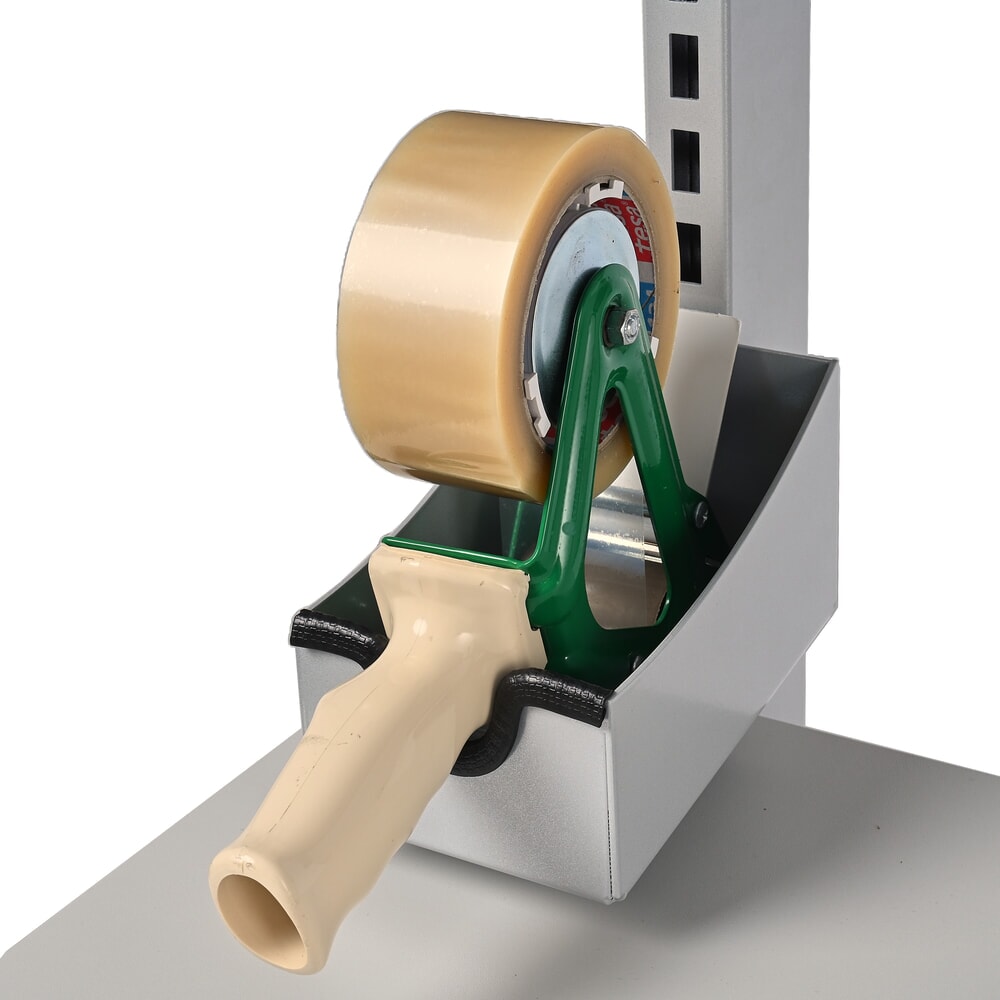 N° de l'image du produit 9 : HEMMDAL Elektrisch höhenverstellbarer Packtisch ERGO 2, Komplett-Set, Tragfähigkeit 200 kg, HxBxT 720-1.220 x 1.600 x 750 mm