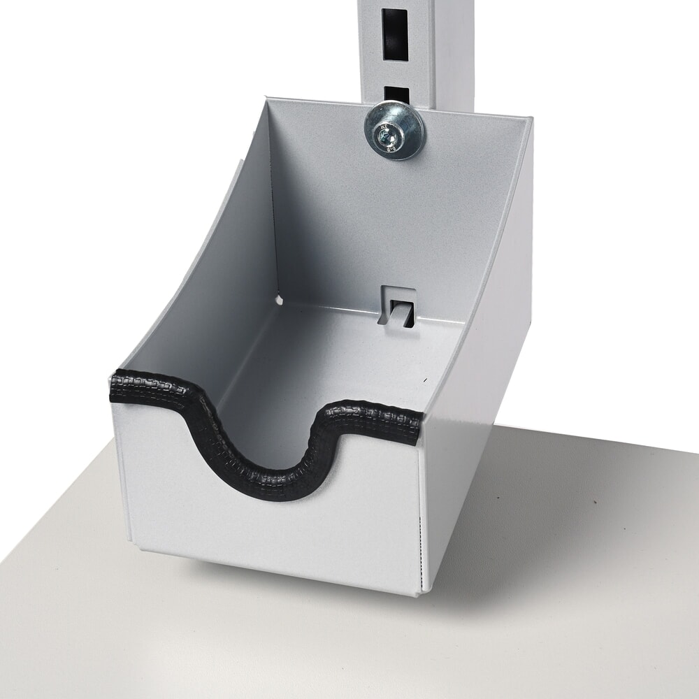 N° de l'image du produit 10 : HEMMDAL Elektrisch höhenverstellbarer Packtisch ERGO 2, Komplett-Set, Tragfähigkeit 200 kg, HxBxT 720-1.220 x 1.600 x 750 mm