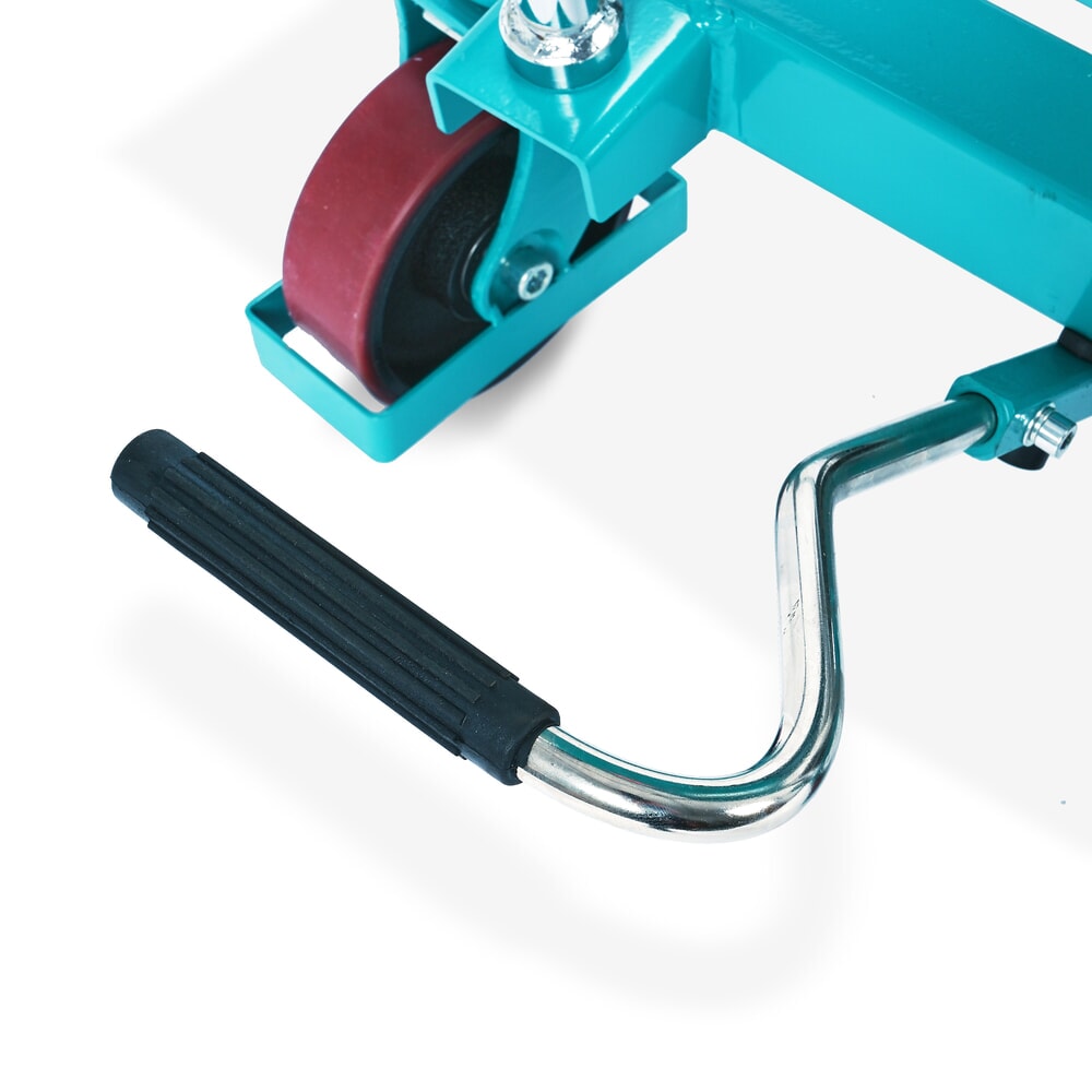 N° de l'image du produit 6 : Chariot à table élévatrice à ciseaux Ameise®, arceau fixe, capacité de charge 750 kg, 1 000 x 510 mm