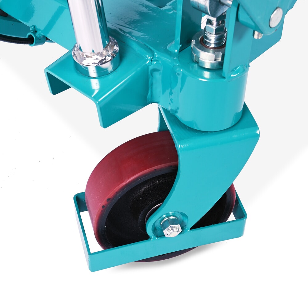 N° de l'image du produit 7 : Chariot à table élévatrice à ciseaux Ameise®, arceau fixe, capacité de charge 750 kg, 1 000 x 510 mm