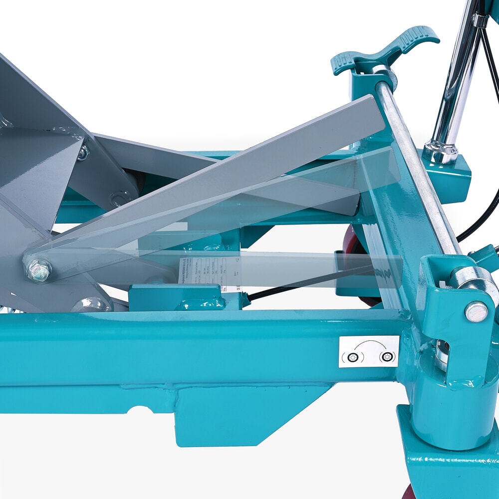 N° de l'image du produit 16 : Chariot à table élévatrice à ciseaux Ameise®, arceau fixe, capacité de charge 750 kg, 1 000 x 510 mm