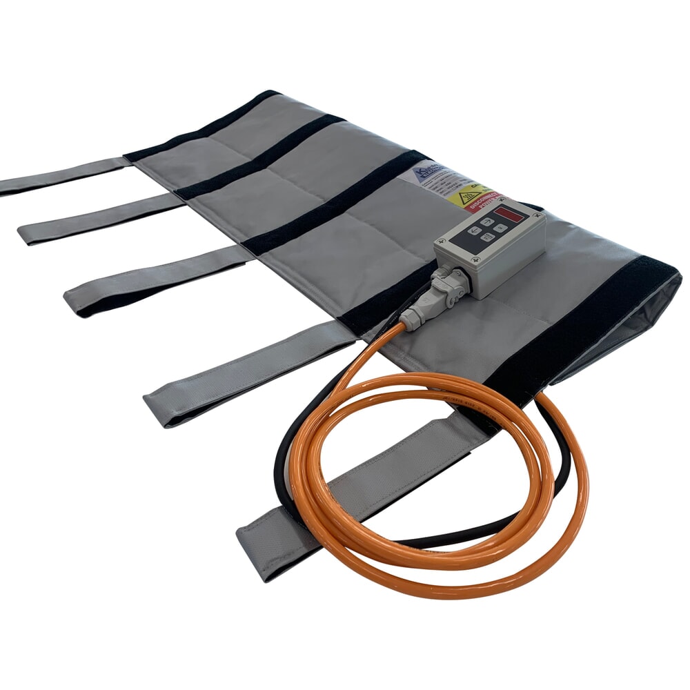 Illustration du produit: Kuhlmann Heizmantel für Hochspannungskabel, 230 V mit Temperaturregler 0 - 90 ºC, 750 W, Länge 1 m