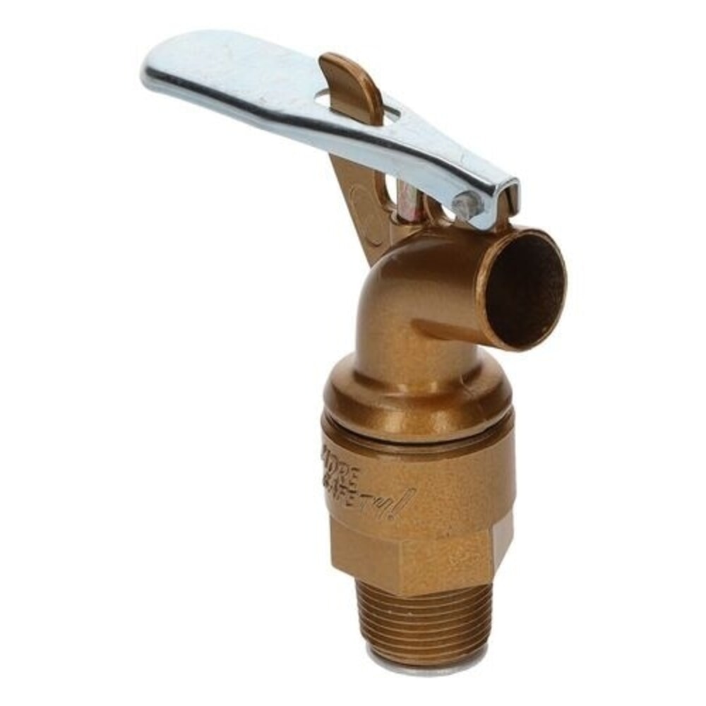 Produktabbildung: Denios selbstschliessender Feindosierhahn aus Zinkspritzguss, Gewinde-Ø 3/4 Zoll