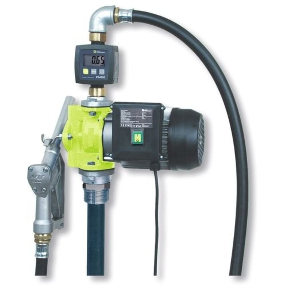 Illustration du produit: Denios Elektrische Fasspumpe V, mit Ölzapfventil, 840 mm Tauchtiefe