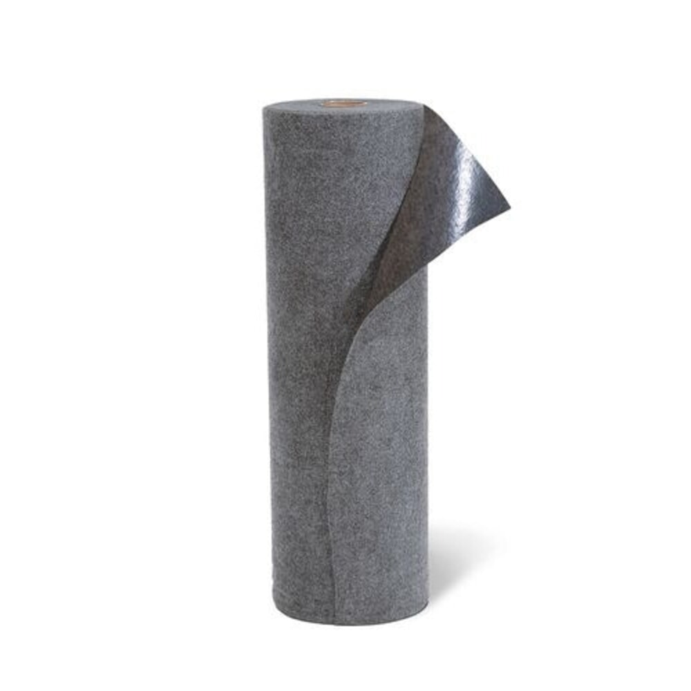 Produktabbildung: Denios Bindevlies Bodenschutzrolle DENSORB Professional mit PE-Beschichtung, 80 cm x 15 m