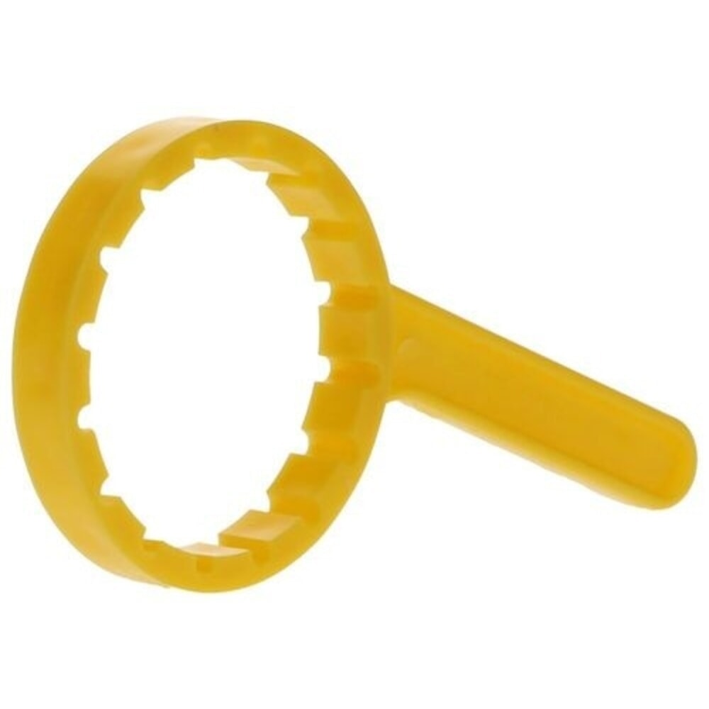 N° de l'image du produit 1 : Denios Öffner für Schraubdeckel DIN70, Ringschlüssel aus Kunststoff DN70