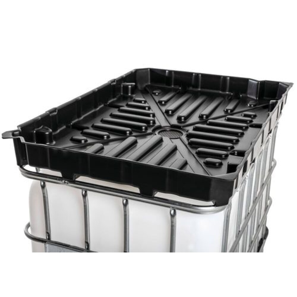 Produktabbildung: Denios Fasstrichter für IBC FALCON aus PE, Ablauföffnung Ø 150 mm, Typ Full Size 600, 40 l