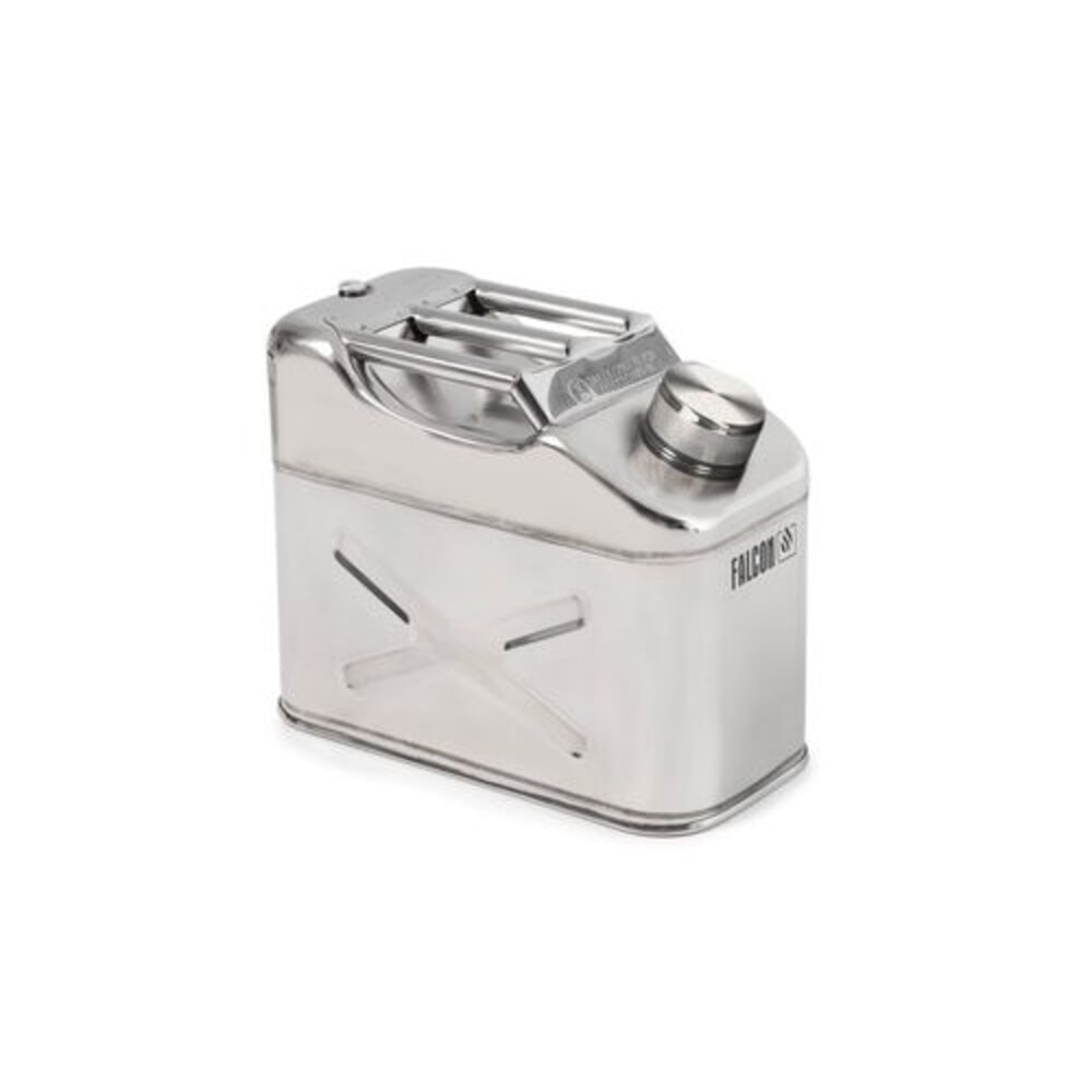 Produktabbildung: Denios Sicherheitskanister FALCON aus Edelstahl, Transportzulassung, EPDM, 10 l