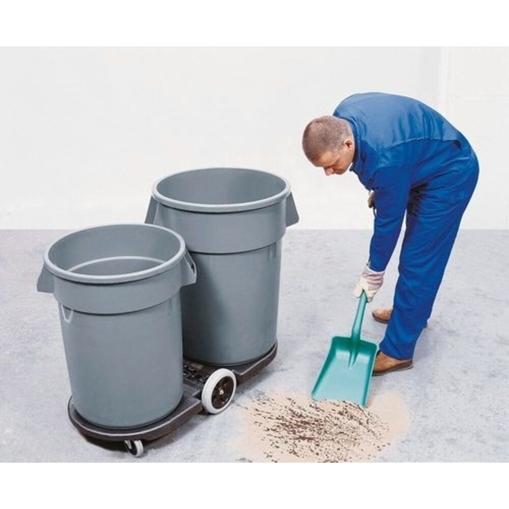 N° de l'image du produit 2 : Denios Wertstoffsammler Vorrats- und Entsorgungswagen DENSORB mit 2 Behältern (120 und 170 l)