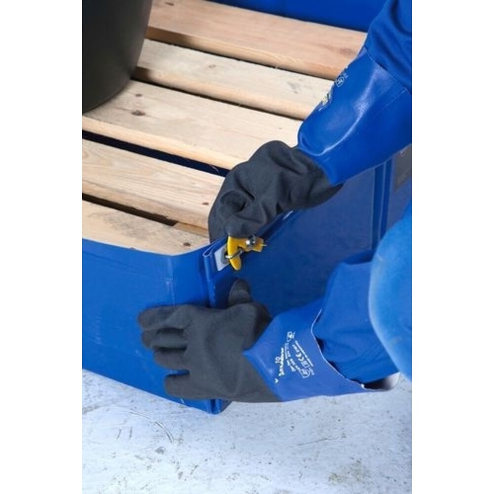 N° de l'image du produit 2 : Denios Faltbare Mehrweg-Auffangwanne aus Kunststoff, Auffangvolumen 25 l, HxBxT 125 x 350 x 700 mm