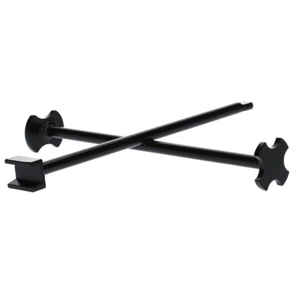 N° de l'image du produit 3 : Denios Kreuz-Fassschlüssel, Stahl, lackiert, zum Öffnen der gängigsten Fassverschlüsse