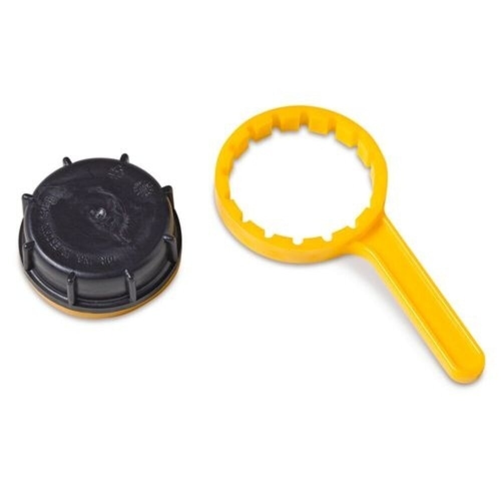 N° de l'image du produit 3 : Denios Öffner für Schraubdeckel DIN70, Ringschlüssel aus Kunststoff DN70