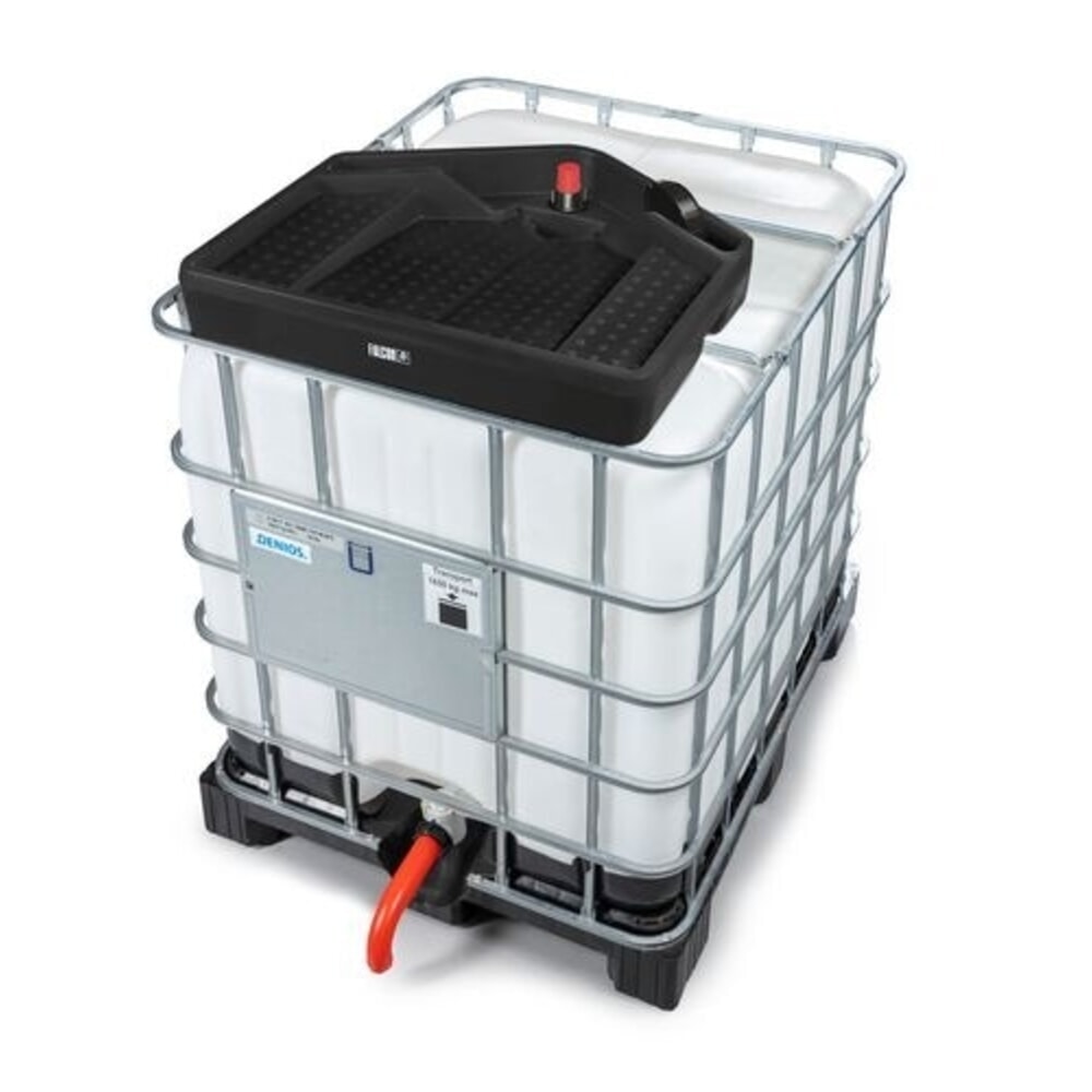 N° de l'image du produit 3 : Denios Fasstrichter für IBC FALCON aus PE, 15 l, eckig, Ablauföffnung Ø 145 mm
