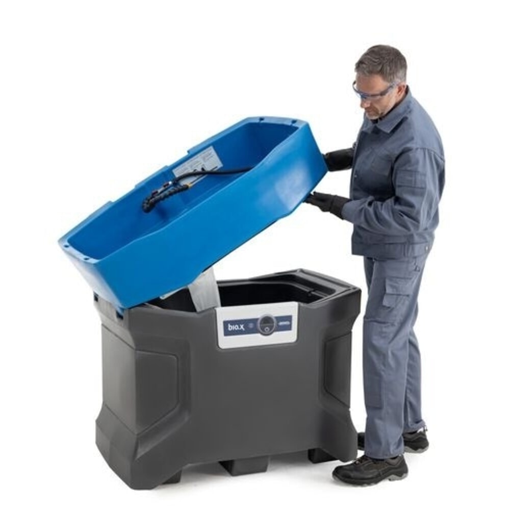 N° de l'image du produit 3 : Denios Teilereiniger für die biologische und lösemittelfreie Reinigung bio.x C100, Nutzfläche BxT 970 x 600 mm