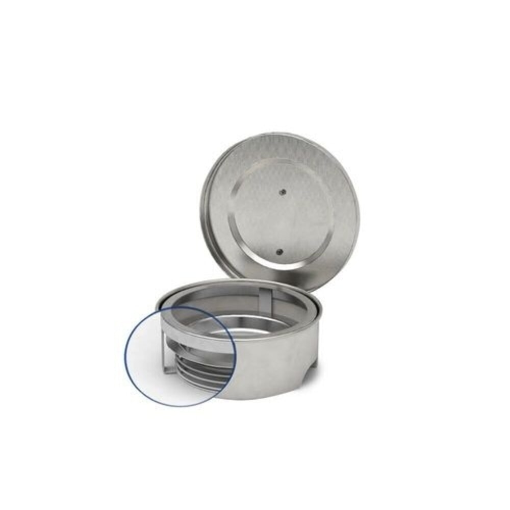 N° de l'image du produit 2 : Denios Kleinteilereiniger FALCON aus Edelstahl, mit Eintauchsieb, 2 l