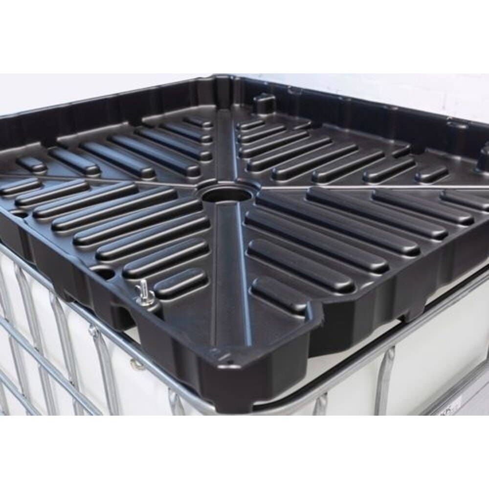 N° de l'image du produit 3 : Denios Fasstrichter für IBC FALCON aus PE, Ablauföffnung Ø 150 mm, Typ Full Size 1000, 50 l