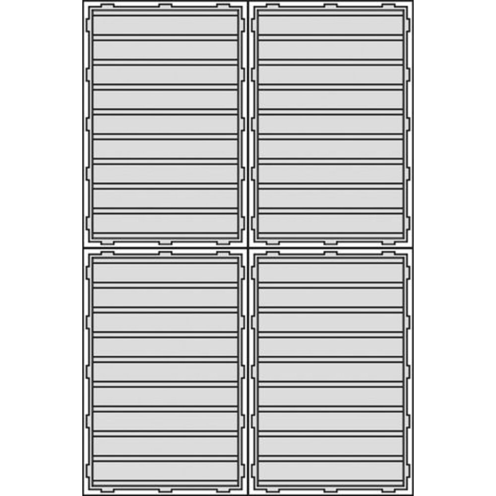 Produktabbildung Nr. 4: Denios Kleingebinde-Auffangwanne classic-line aus Stahl, verzinkt, Auffangvolumen 20 l, HxBxT 120 x 400 x 600 mm