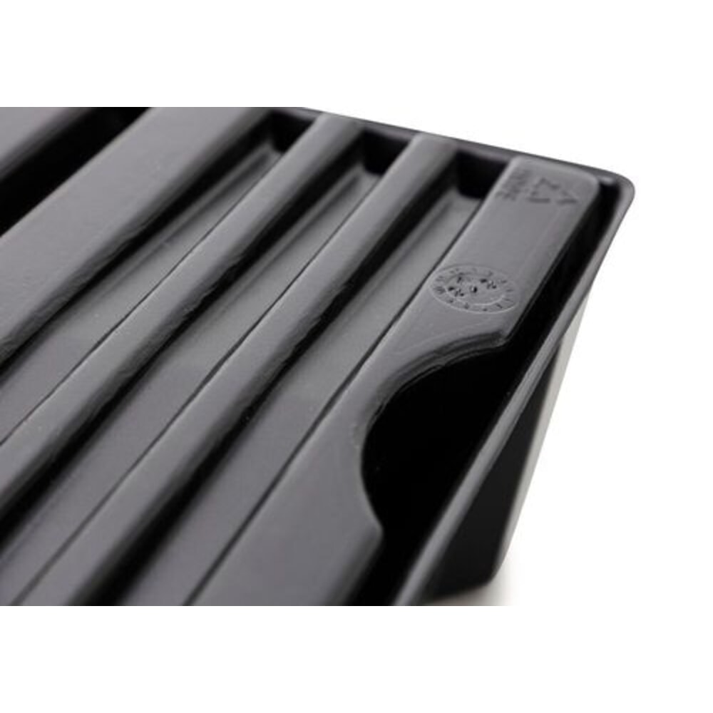 Produktabbildung Nr. 4: Denios Kleingebinde-Auffangwanne base-line aus PE, Höhe 160 mm, mit Ablauf und PE-Gitterrost, Auffangvolumen 5 l