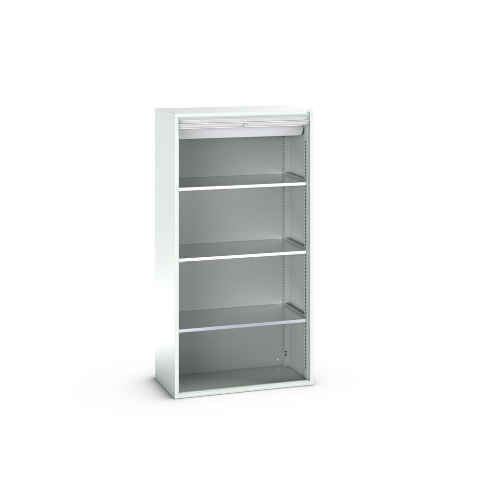 N° de l'image du produit 4 : bott Armoire suspendue avec volet roulant verso, avec 3 tablettes, lxPxH : 1 050 x 550 x 2 000 mm