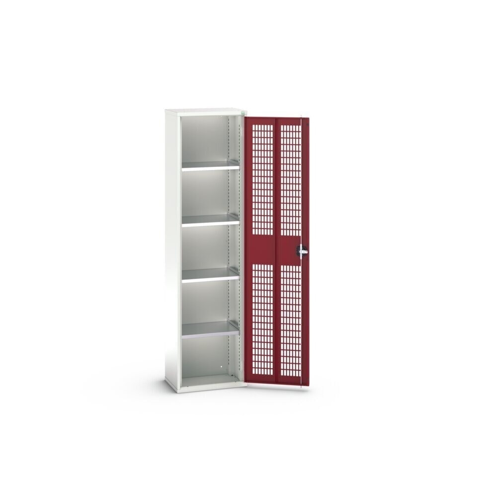 N° de l'image du produit 3 : bott Armoire à portes battantes verso avec ventilation, avec 4 tablettes, lxPxH : 525 x 350 x 2 000 mm