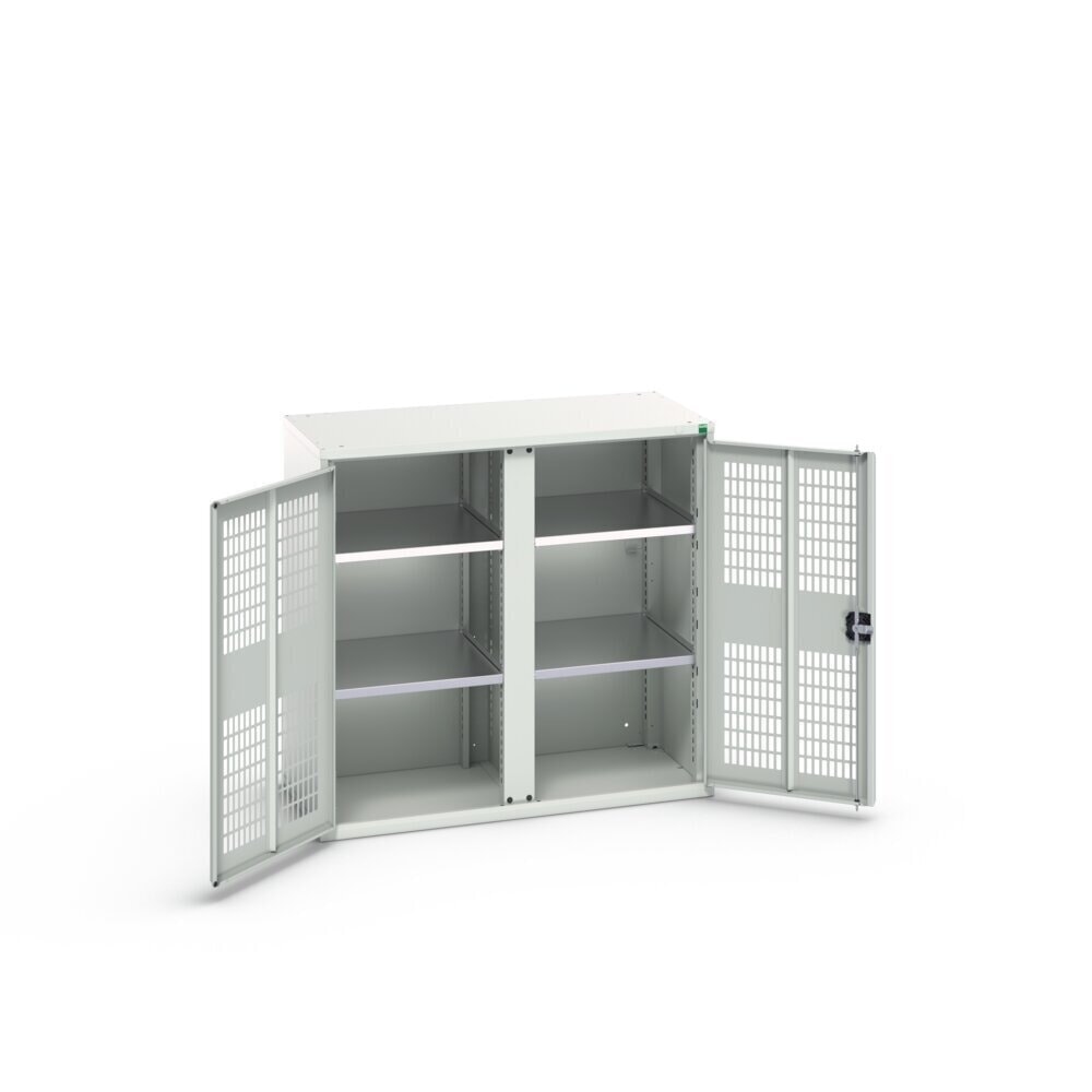 N° de l'image du produit 2 : bott verso Armoire-penderie avec ventilation, avec 4 tablettes et paroi de séparation, lxPxH : 1050 x 550 x 1 000 mm