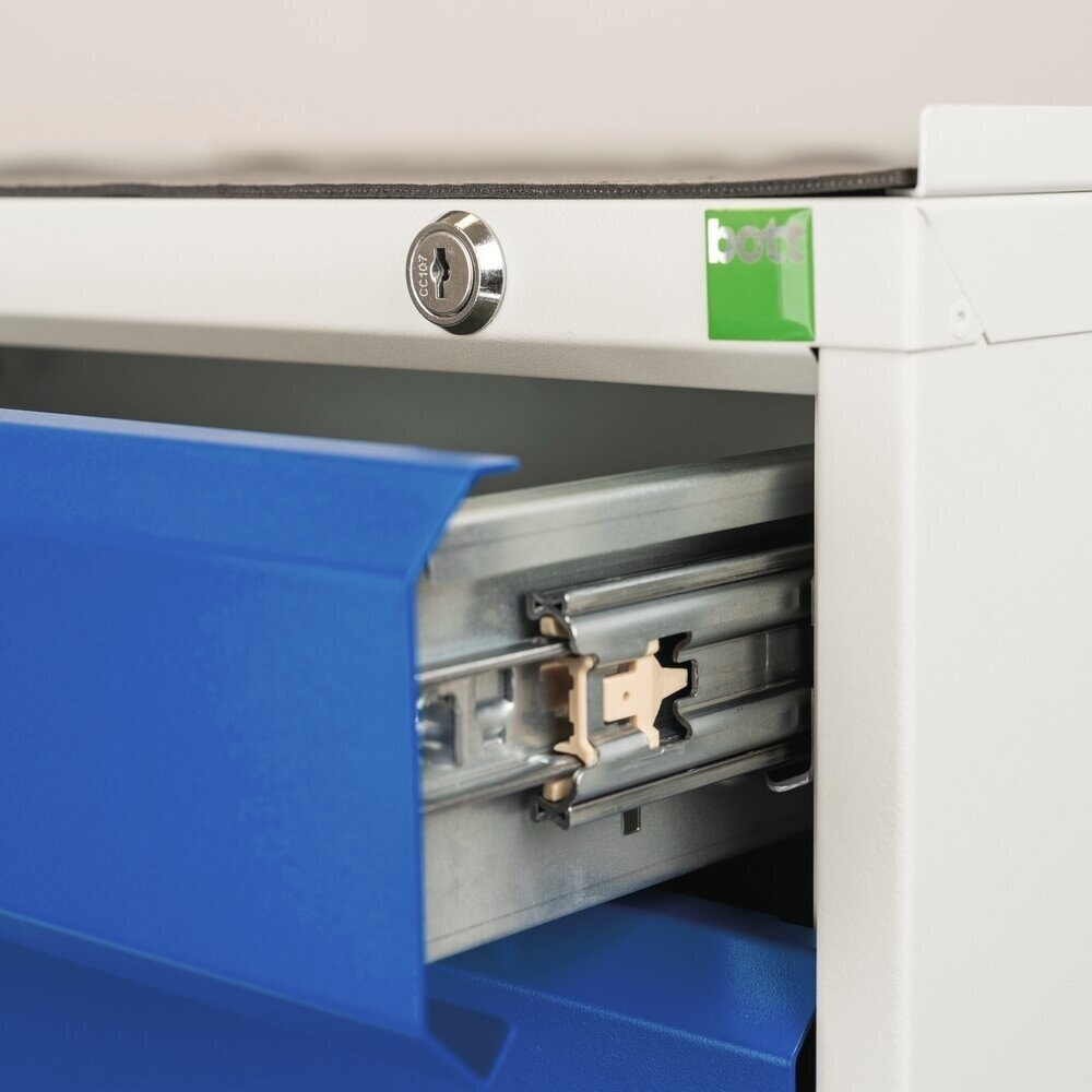 N° de l'image du produit 4 : bott Armoire à tiroirs verso, avec 6 tiroirs, lxPxH : 525 x 550 x 800 mm