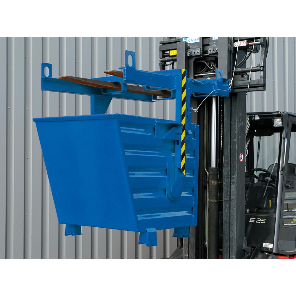 N° de l'image du produit 6 : Eichinger® Benne empilable, 1 500 kg, 700 litres, bleu gentiane