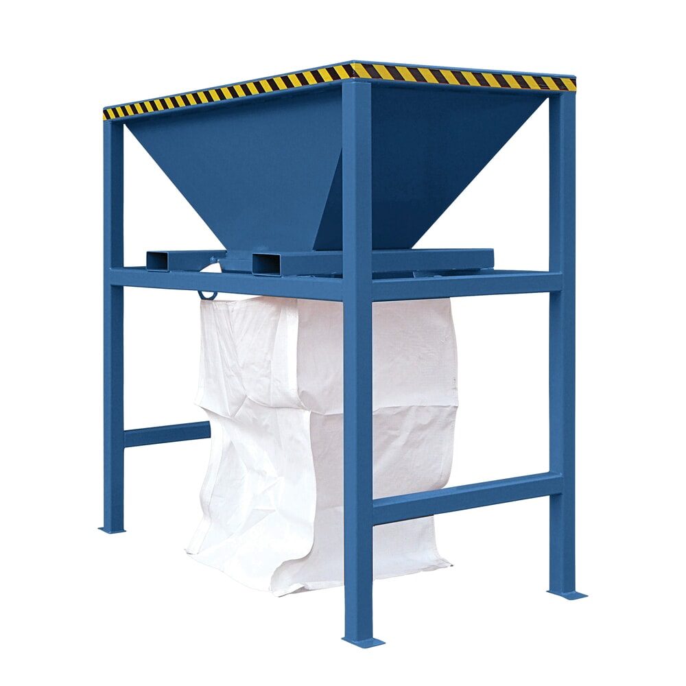 Produktabbildung Nr. 6: Eichinger® Übergabe-Silo mit Einfahrtaschen, Standgestell, RAL 7016 anthrazitgrau