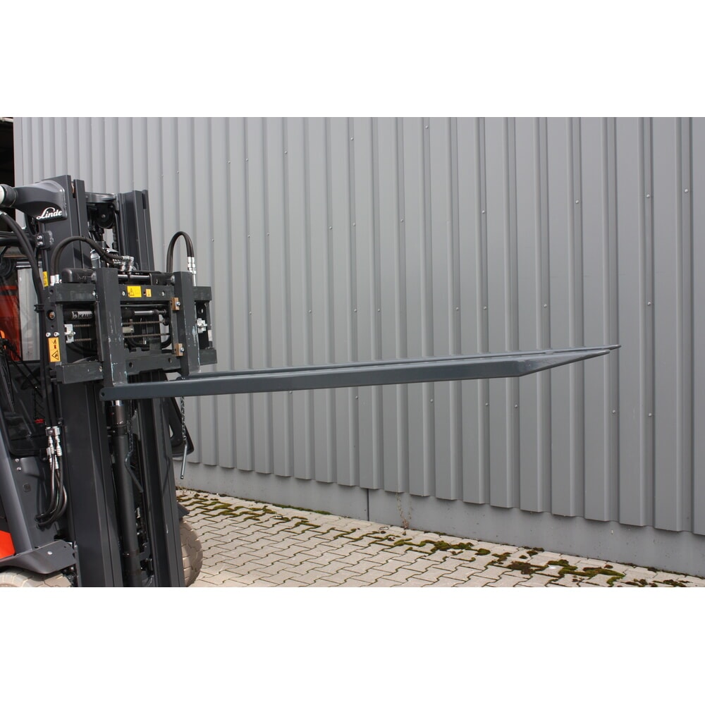 Produktabbildung Nr. 6: Eichinger® Gabelverlängerung geschl. 1600x100x40, Spitze im Curved Design, Sicherung unverlierbar, anthrazitgrau