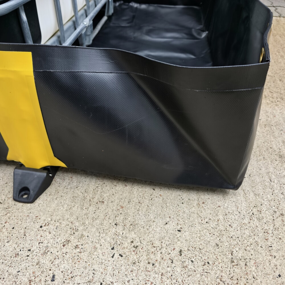 Produktabbildung Nr. 6: Steinbock® Faltbare Auffangwanne Ultra aus PVC, HxBxT 305 x 6.100 x 6.100 mm, Auffangvolumen 11.318 l
