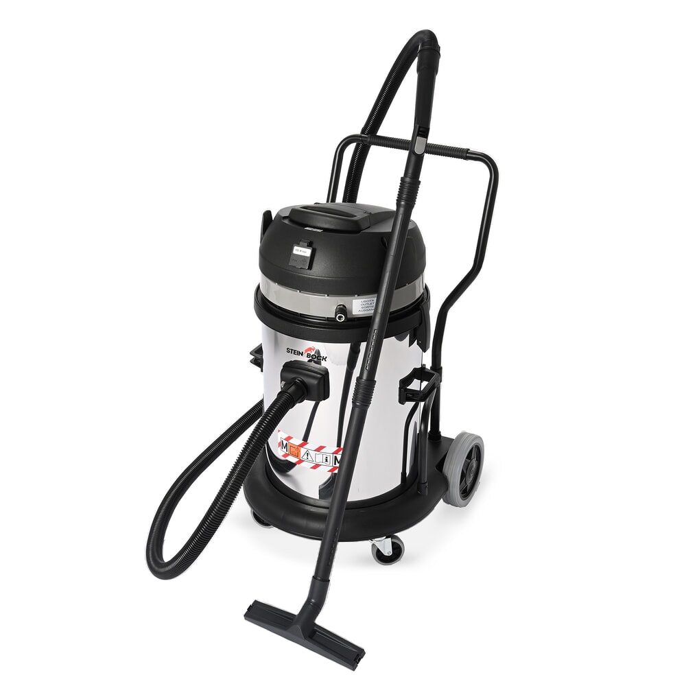 Illustration du produit: Steinbock® aspirateur industriel pour poussières, VS 2/62 M TC PN, classe M, puissance max. 2 400 W, capacité 62 l, acier inoxydable